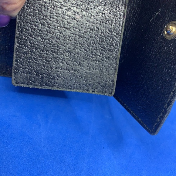 Gucci Vintage Black and Gold key holder wallet - Picture 5 of 7